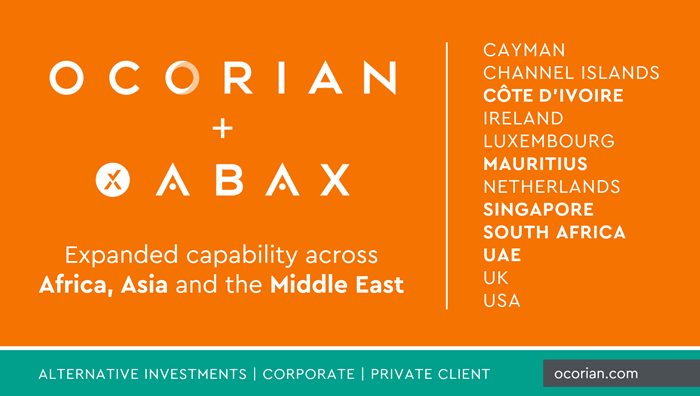 Ocorian acquires ABAX Corporate Services