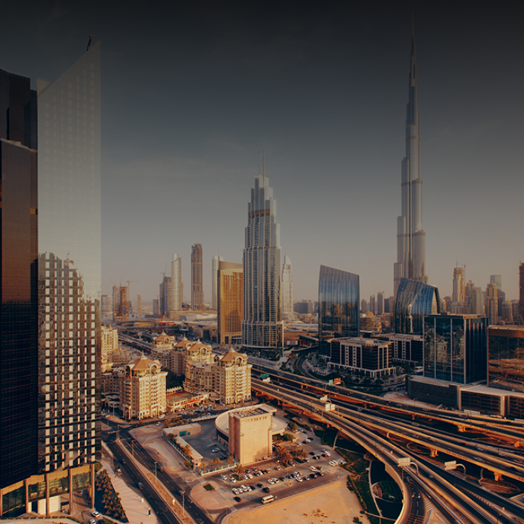 Dubai city view