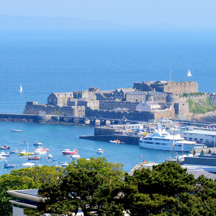 St Peter Port, Guernsey, Channel Islands, UK