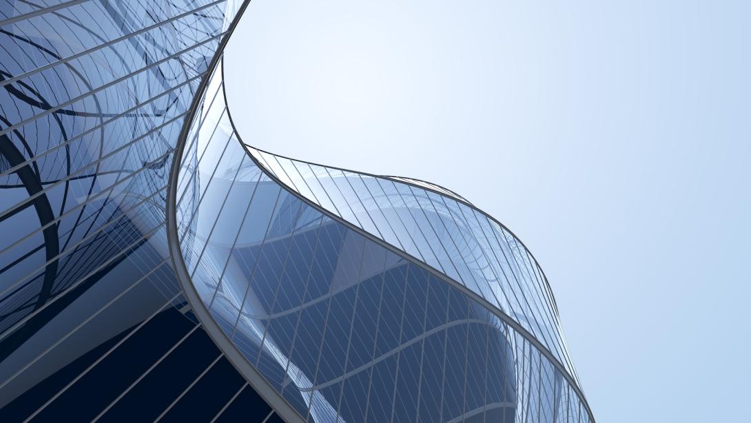 Abstract corporate USA building