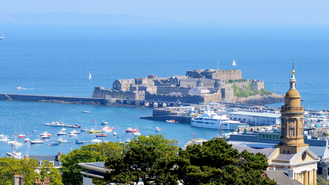 St Peter Port, Guernsey, Channel Islands, UK