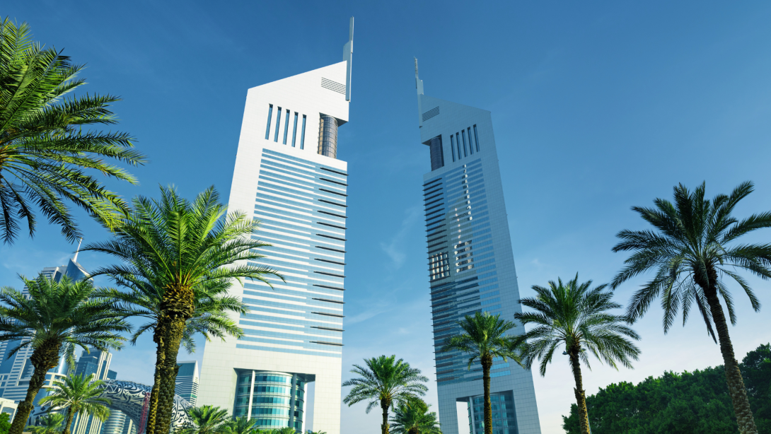 Dubai Financial center district DIFC, United Arab Emirates