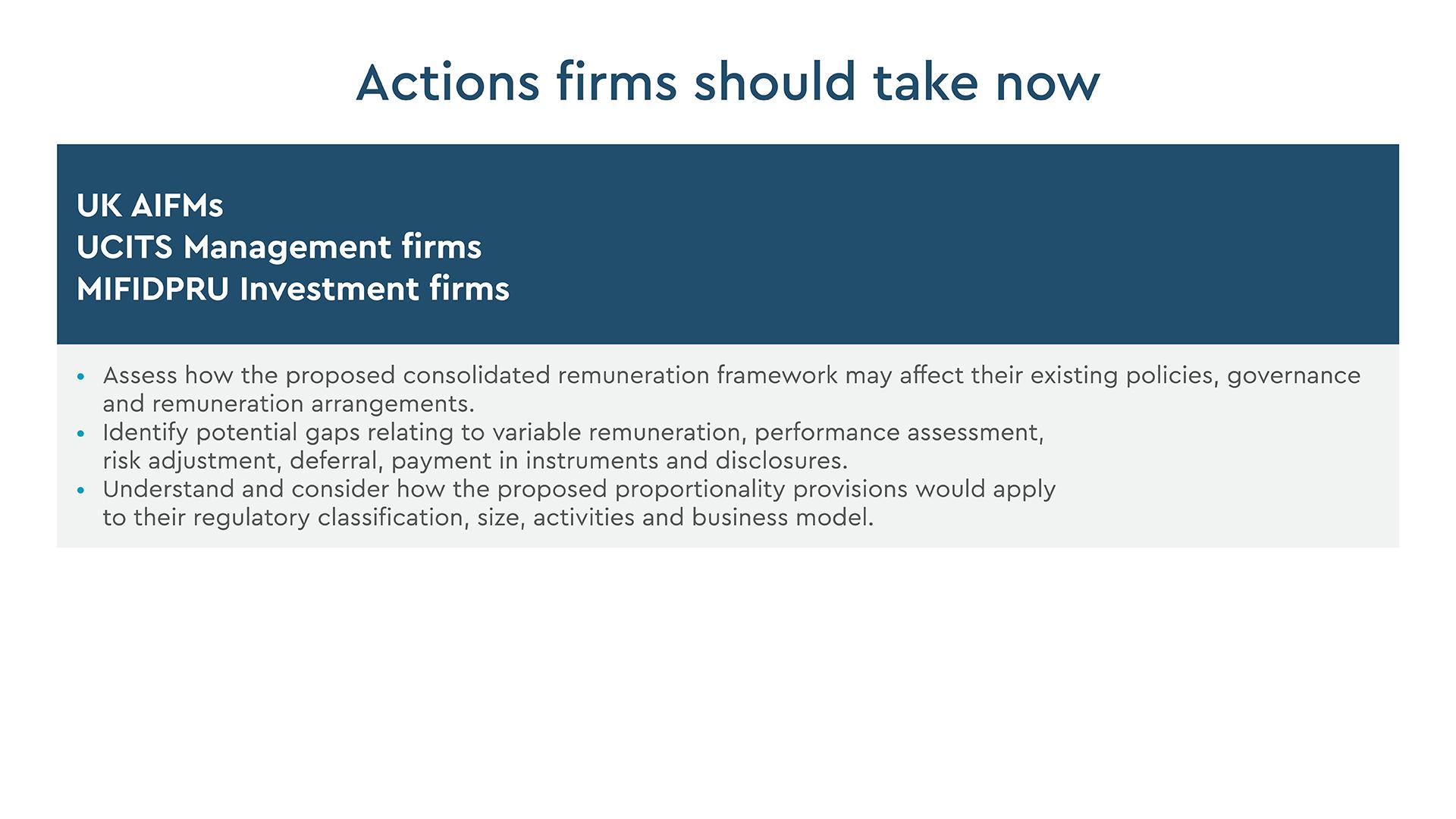 CP26/27: Actions firms should take now